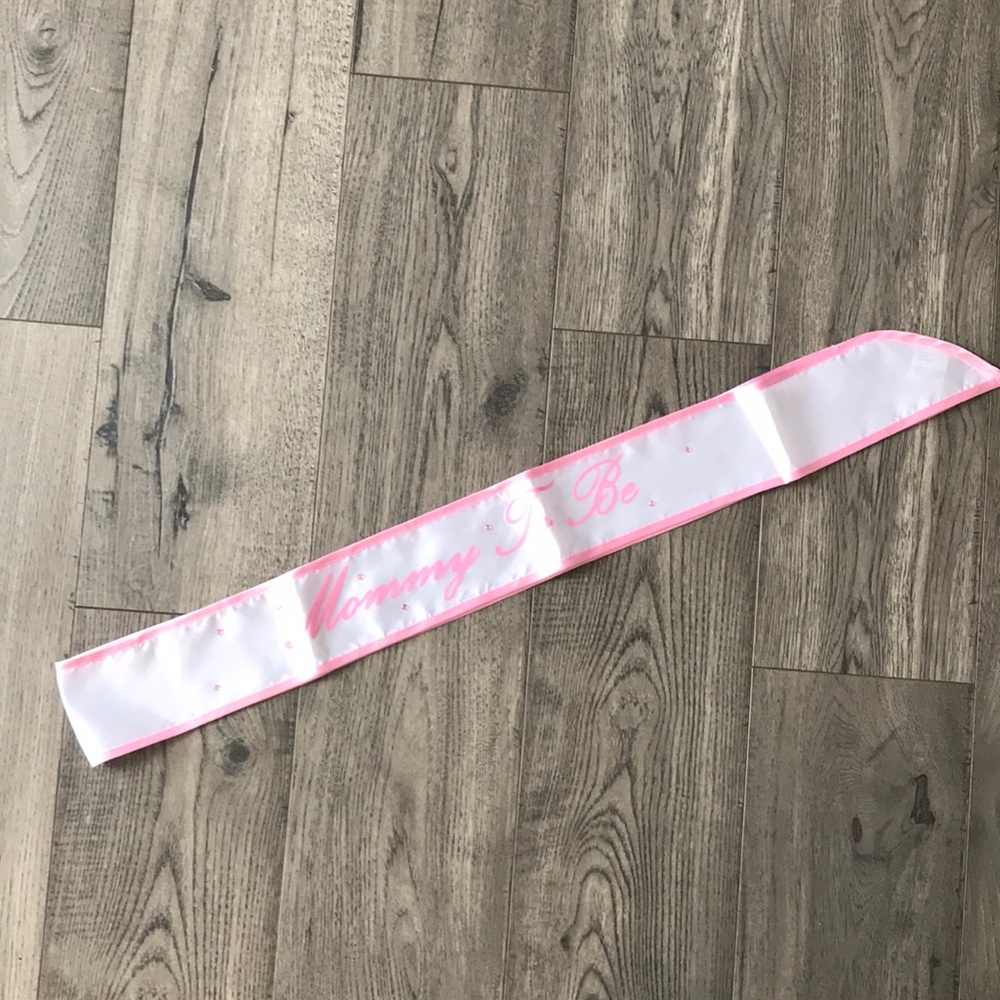 Mommy To Be sash